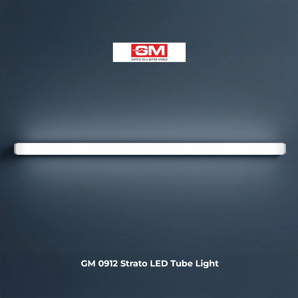 GM 0912 GM Modular Strato 8 W Neutral White LED Tube Light, 1 Feet