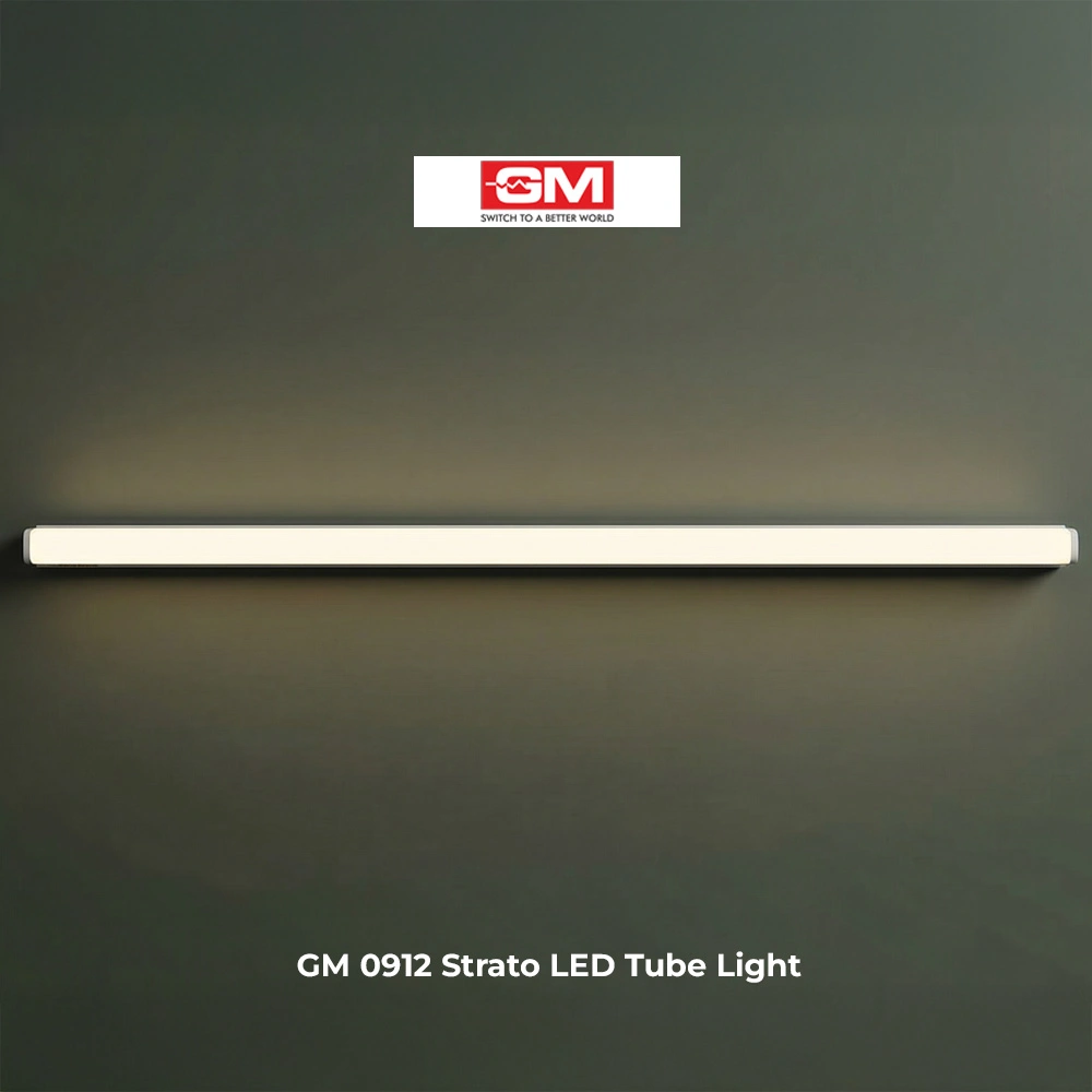 GM 0913 GM Modular Strato 8 W Warm White LED Tube Light, 1 Feet