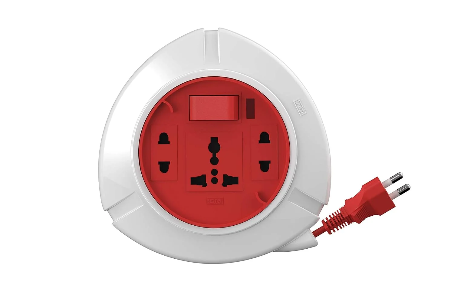 GM Modular G-Magic Trio Flex Box 3 International Socket, With Master Switch & Wire Length - 5 Mtr