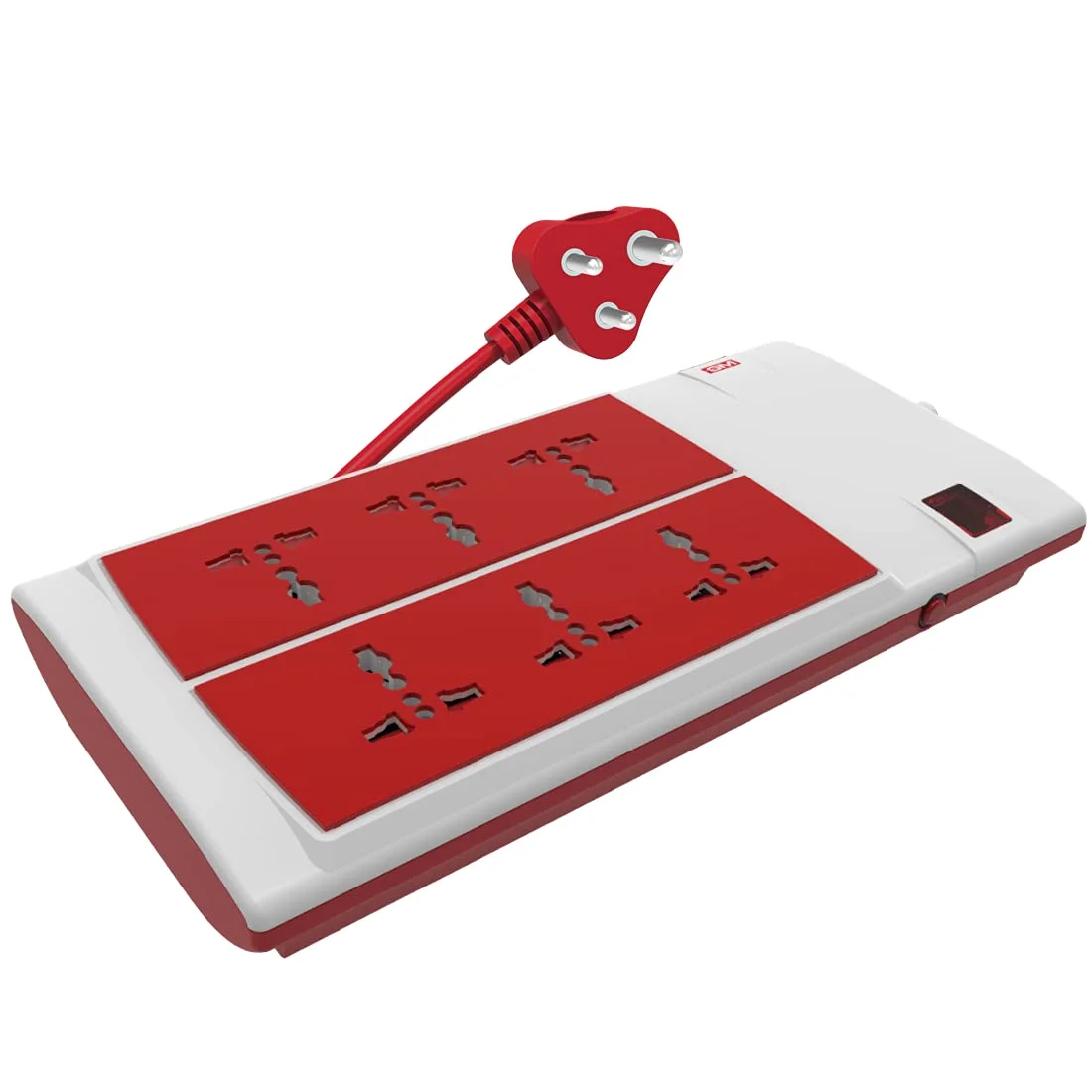 GM Modular G-Magic G-Power Spike Guard 6 International Socket, With Master Switch