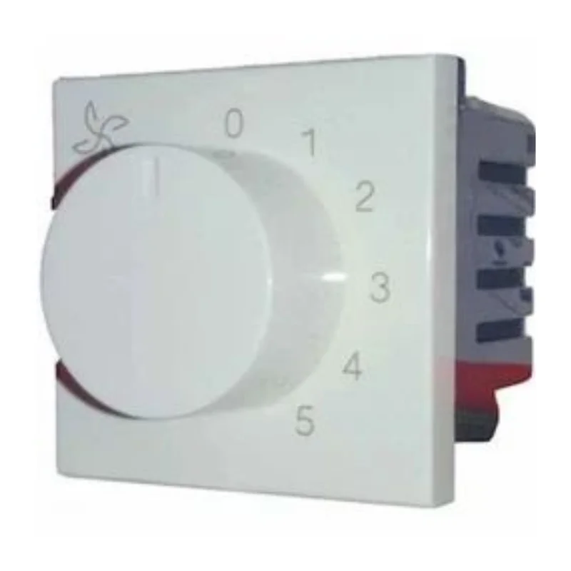 Hager Insysta 2 Module Anthracite Fan Regulator 120 W 5 Step WSNFC22A