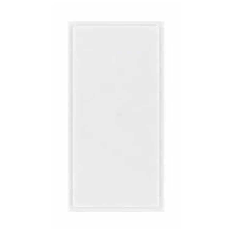 Hager Insysta 1 Module Glossy White Blank Plate WSNBK11