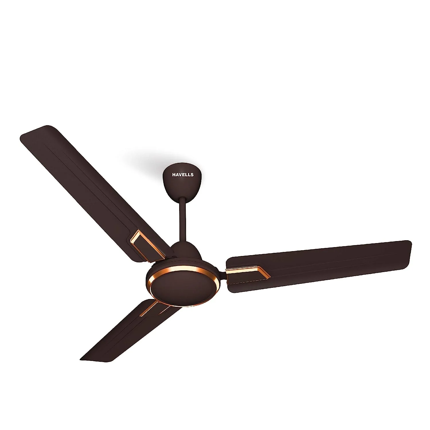Havells Andria High Speed Decorative Ceiling Fan 1200 mm (48"), Espresso Brown, 3 Blade AndriaEB