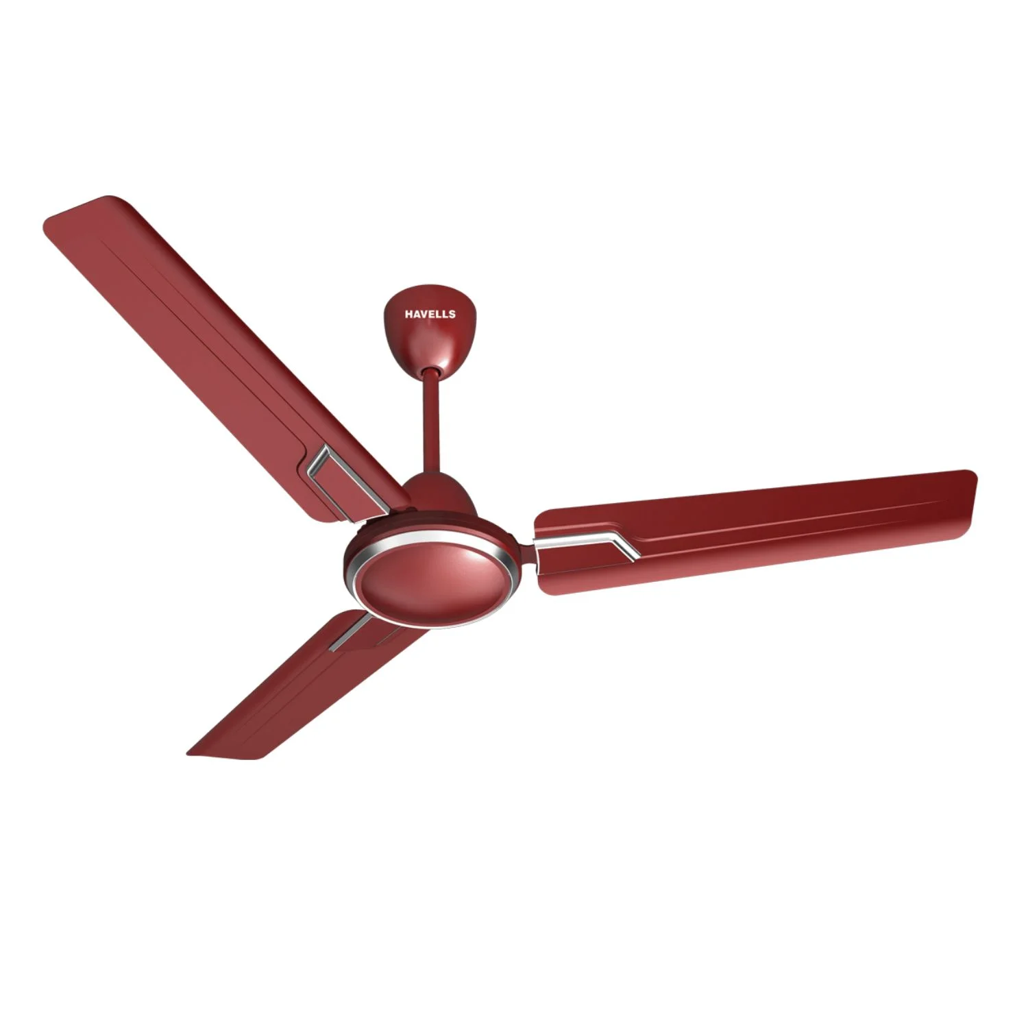 Havells Andria High Speed Decorative Ceiling Fan 1200 mm (48"), Maroon, 3 Blade AndriaM