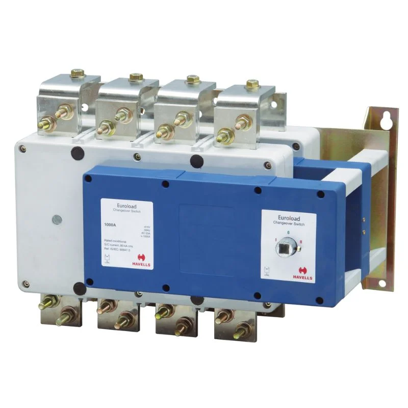Havells Euroload Onload Changeover Switch 125 A SS Enclosure 4 Pole 415 V AC IHCNFE0125