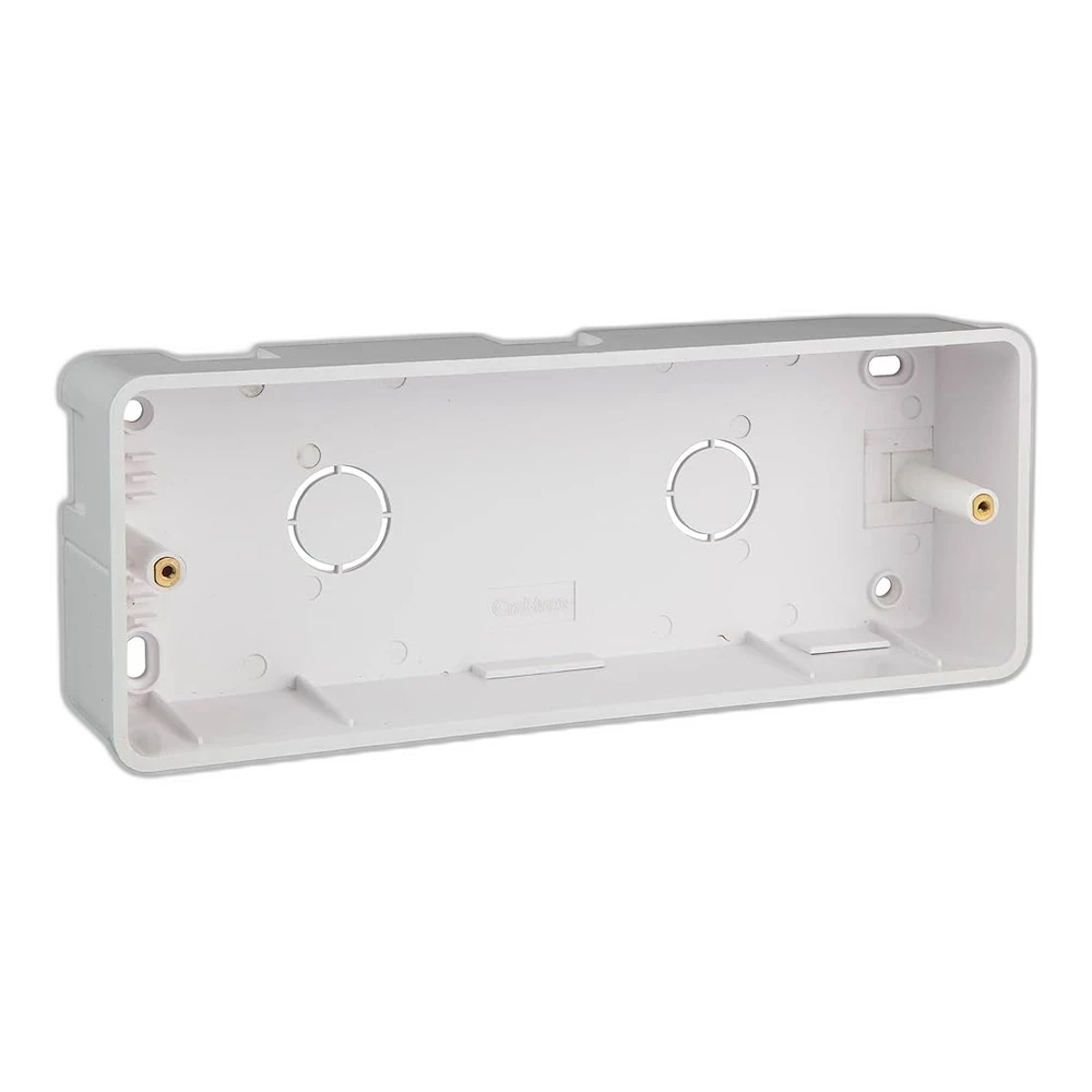 Havells Crabtree 6 Module Surface Mounting Plastic Boxes Suitable For Fabio Box AHFSLOWX06