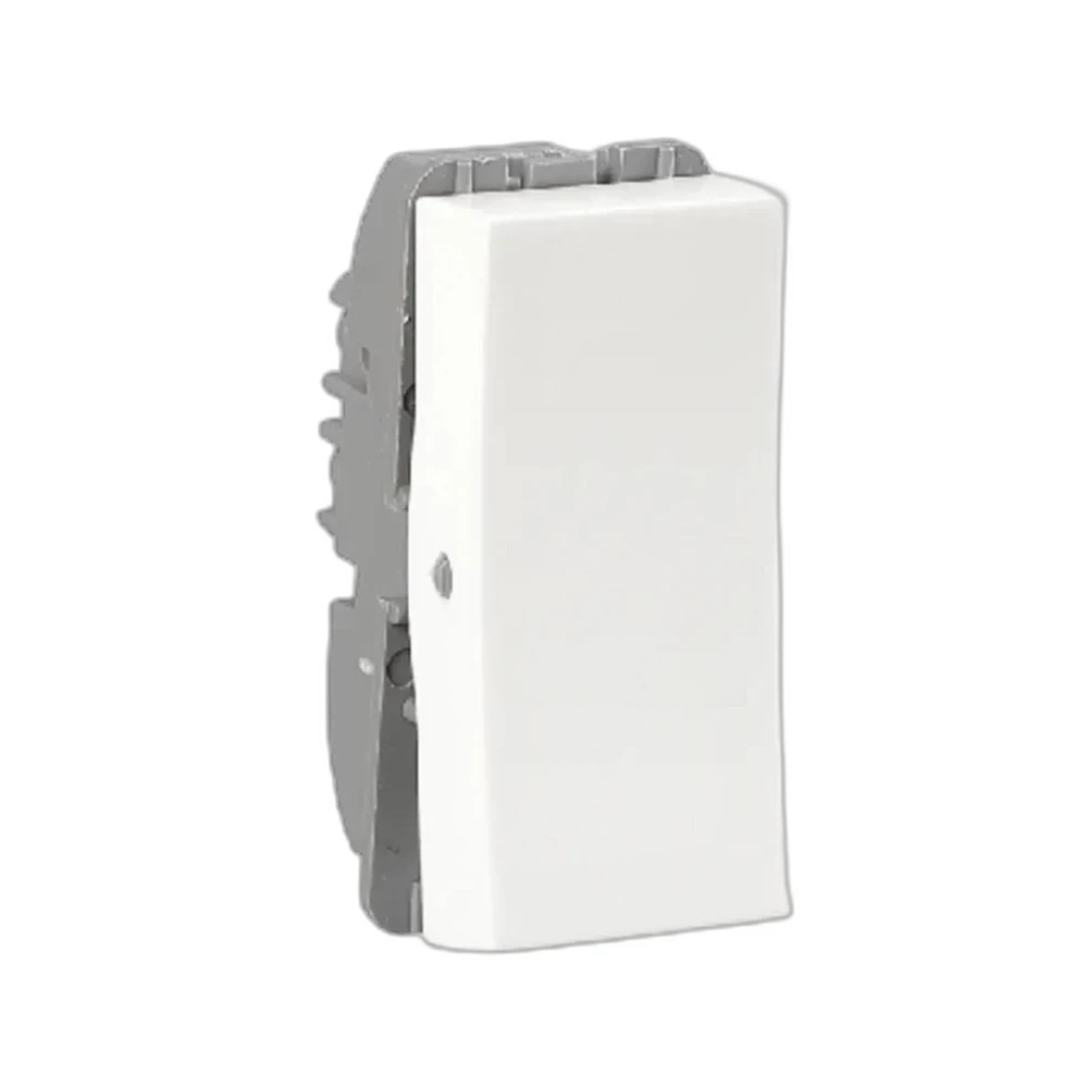 Havells Crabtree Adiva White Switch 6 A 1 Module 2 Way AHASXXW062