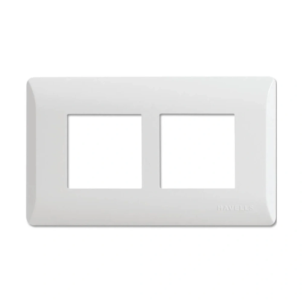 Havells Crabtree Coral 4 Module Glossy White Cover Plate AHLPLCWV04