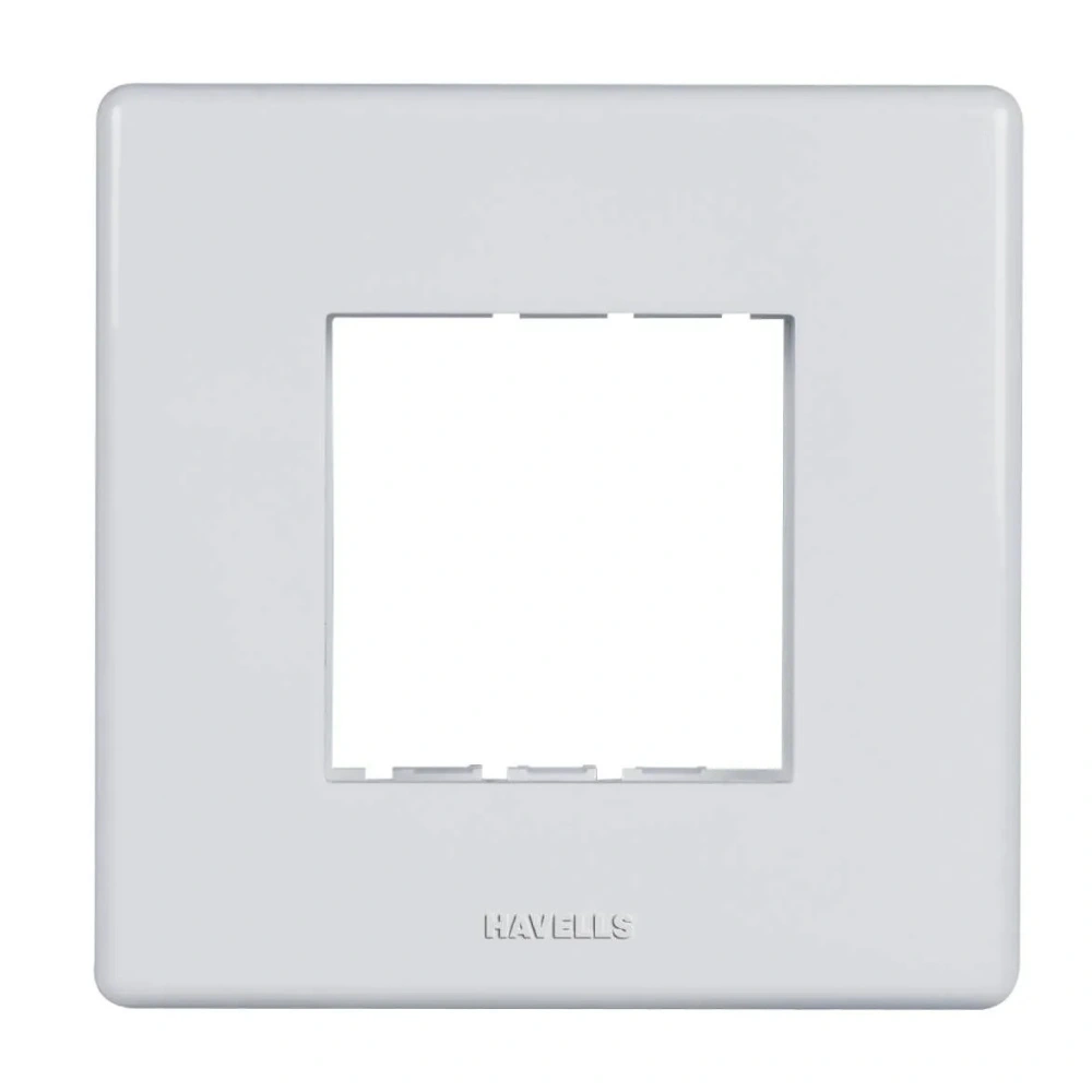 Havells Crabtree Fabio 2 Module Classic White Modular Combined Cover Plate AHFPLCWV02