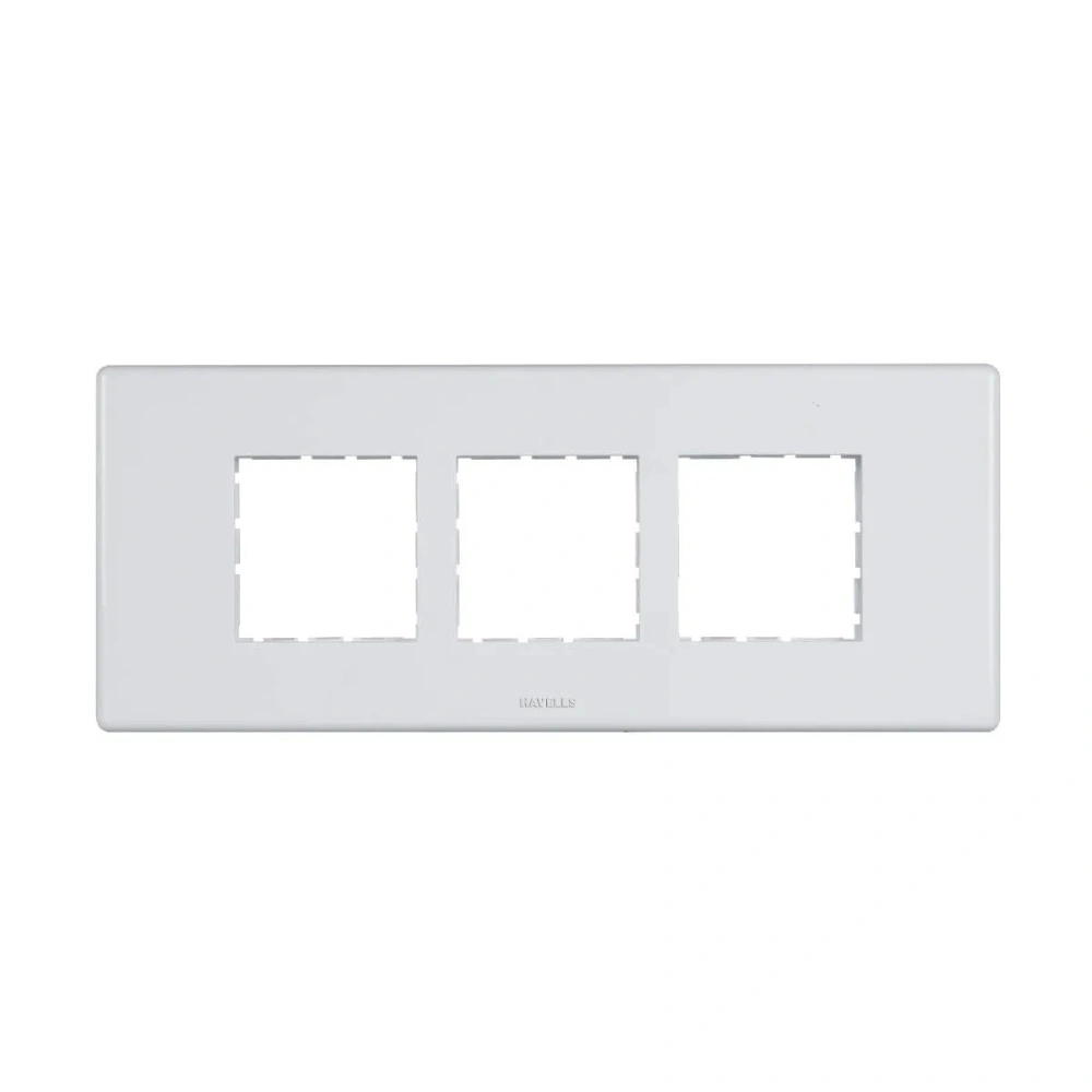 Havells Crabtree Fabio 6 Module Classic White Modular Combined Cover Plate AHFPLCWV06