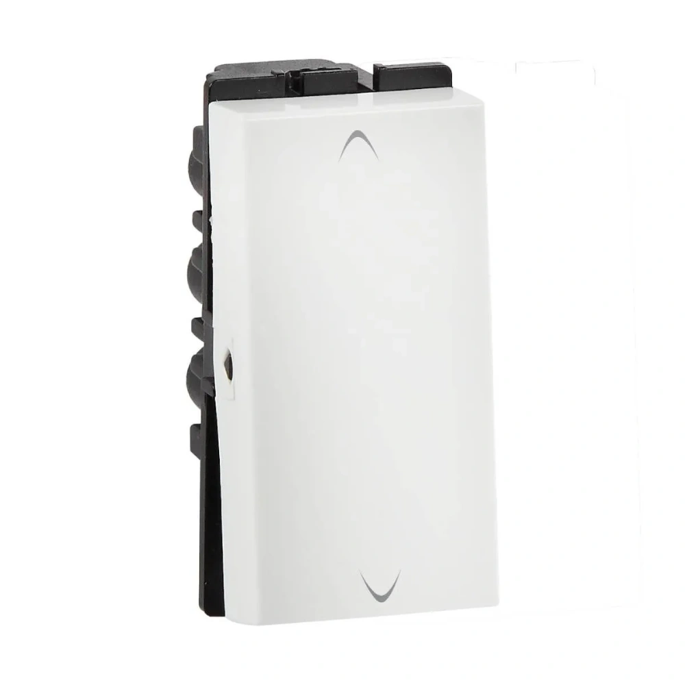 Havells Crabtree Fabio Classic White Switch 10 A 1 Module 2 Way AHFSXXW102