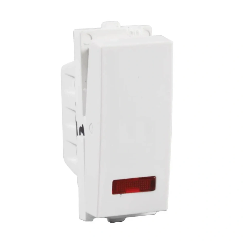 Havells Crabtree Verona White Switch 16 A 1 Module 1 Way With Indicator ACVSXIW161