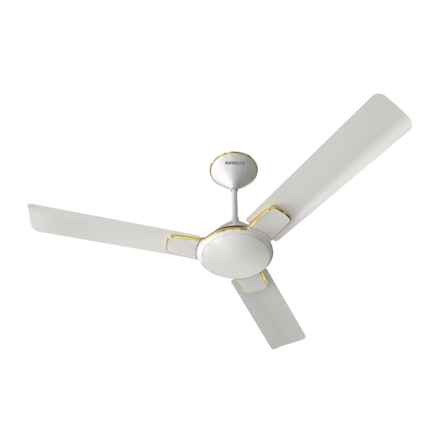 Havells Enticer Decorative Ceiling Fan 900 mm (36"), Pearl White Gold, 3 Blade FHCENSTPWG36