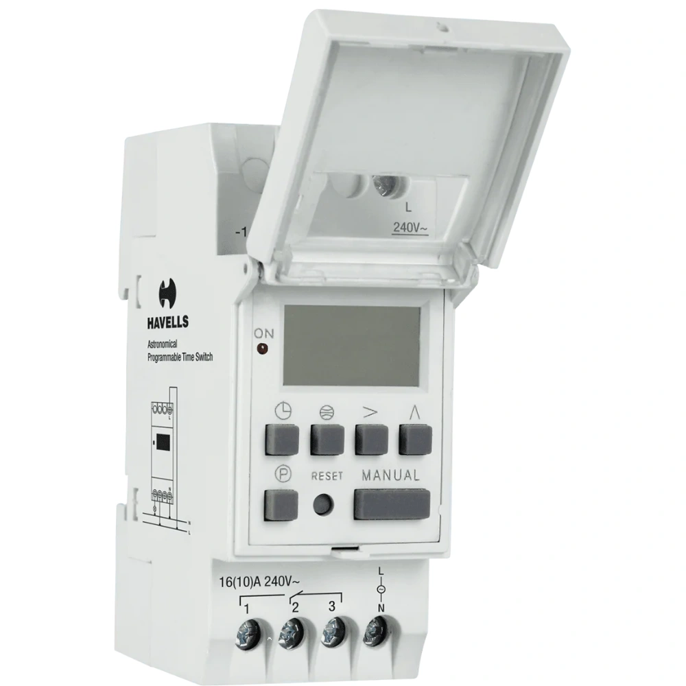 Havells Euro II Digital Weekly Time Switch 3 Years DHTJW01016
