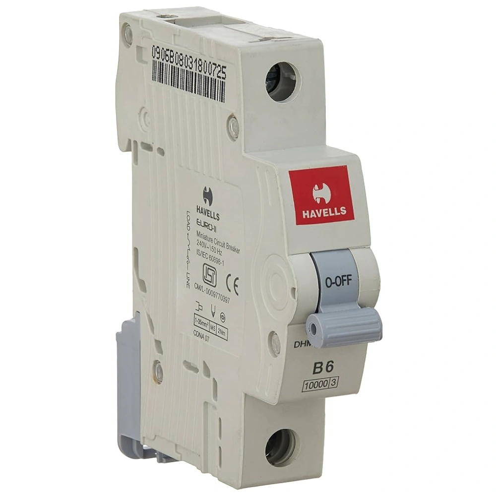 Havells Euro II MCB 32 A 1 Pole 10 kA B-Curve DHMGBSPF032