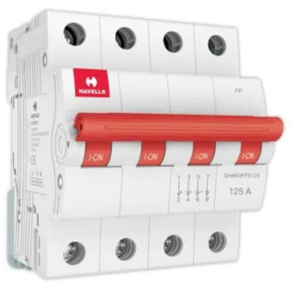Havells Euro II MCB Isolator 125 A 4 Pole DHMGIFPX125