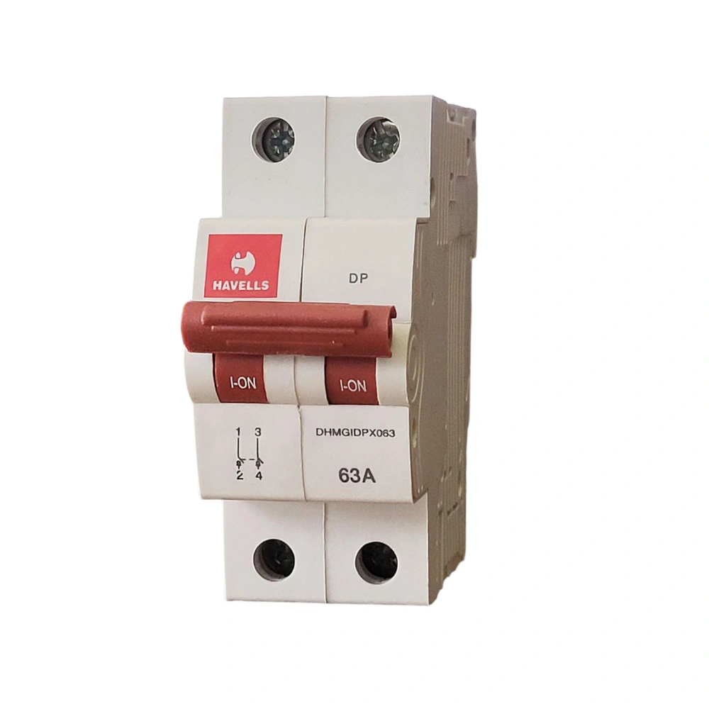 Havells Euro II MCB Isolator 63 A 2 Pole DHMGIDPX063