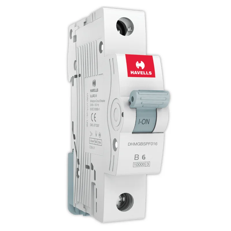 Havells Euro II MCB 20 A 1 Pole 10 kA B-Curve MCB DHMGBSPF020