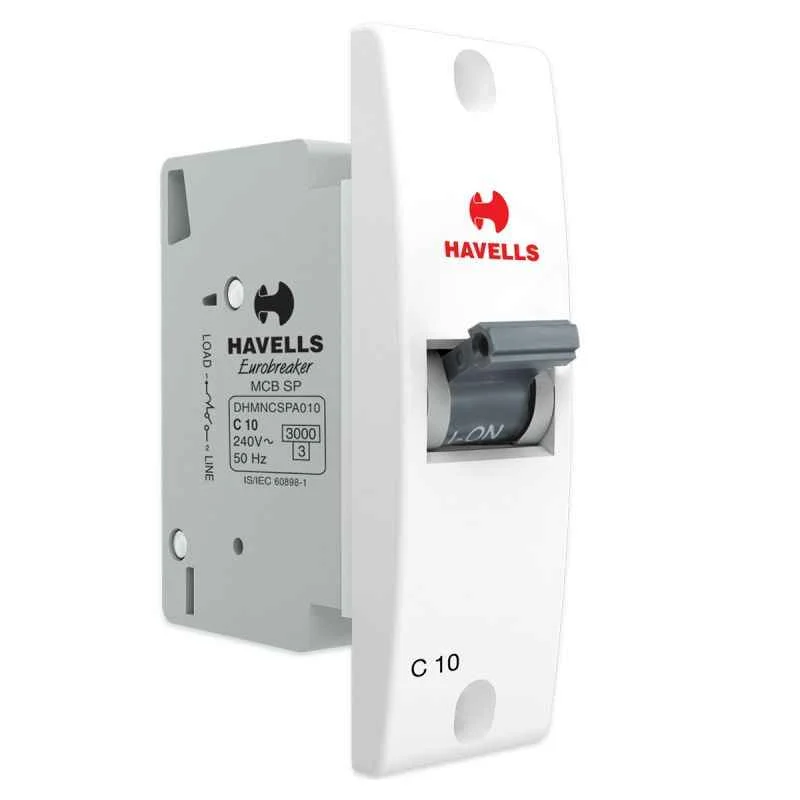 Havells Euro II Mini MCB 20 A 1 Pole 3 kA C-Curve MCB DHMNCSPA020