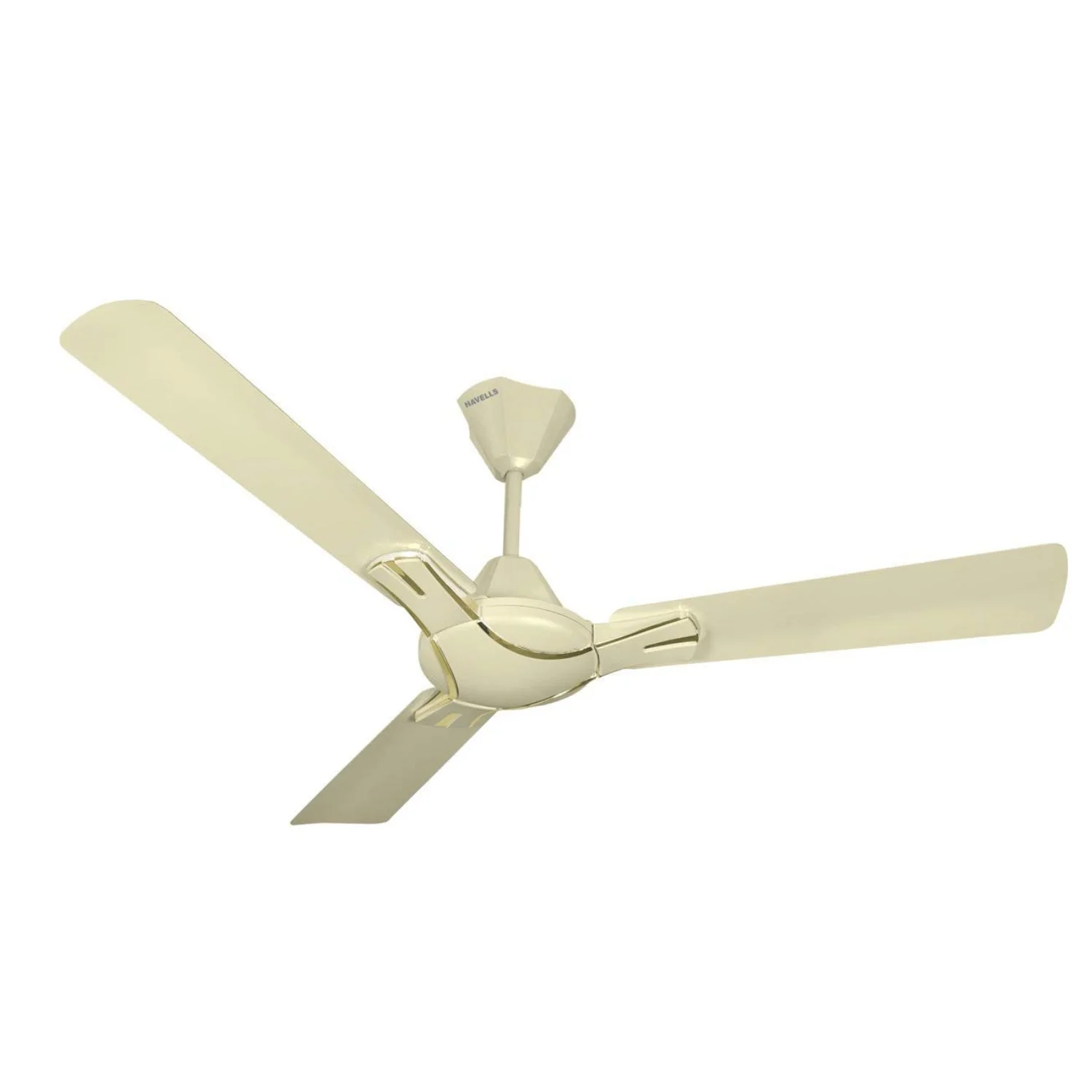 Havells Nicola Decorative Ceiling Fan 900 mm (36"), Pearl Ivory-Gold, 3 Blade FHCNISTPIV36