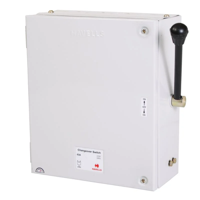 Havells Onload Changeover Switch 32 A SS Enclosure 4 Pole 415 V AC IHBFFE0032