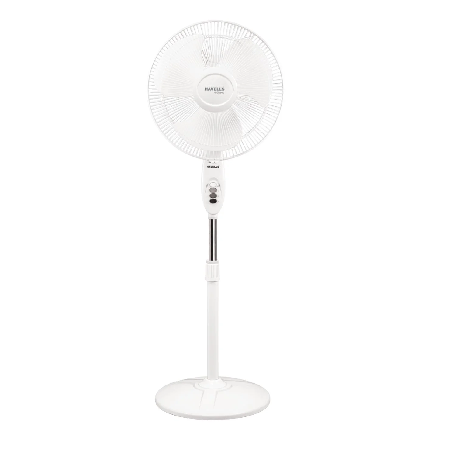 Havells Sprint High Speed Pedestal Fan 400 mm (16"), White FHSSPHSWHT16