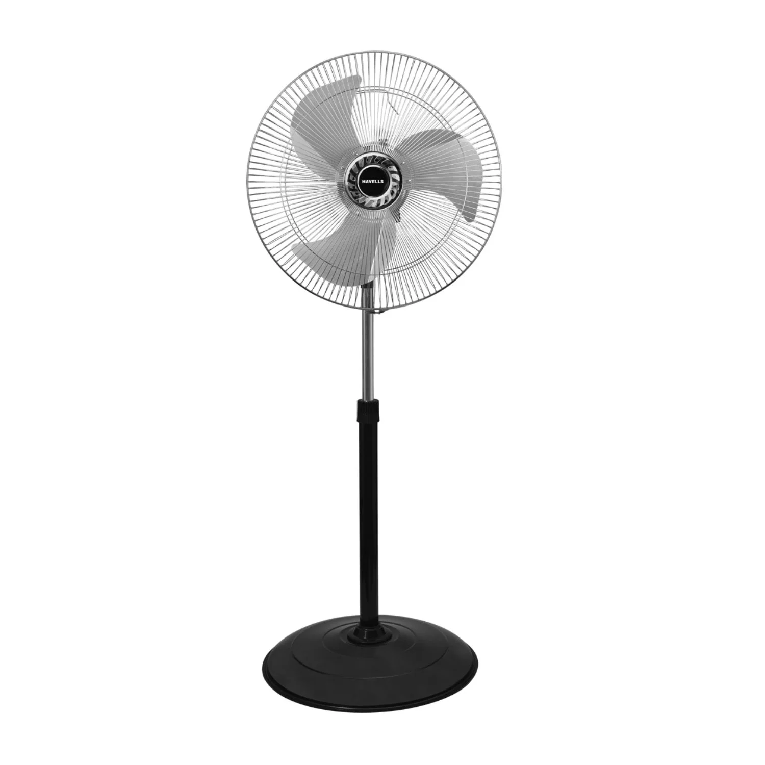 Havells V3 Speed Pedestal Fan 450 mm (18"), Black FHSV3TFSLB18