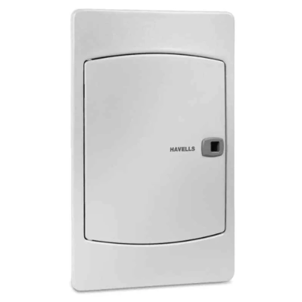 Havells X7 Distribution Board 6 Way 2 IC + 4 OG Module SPN Single Door DHDESHODOW06