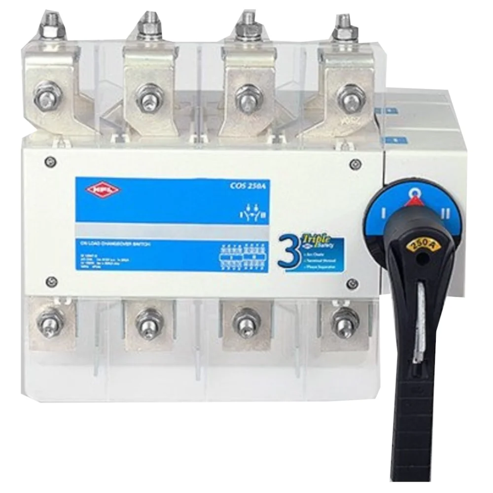 HPL  125 A Open Execution 4 Pole 415 V AC Bypass Switch BP01254POAV