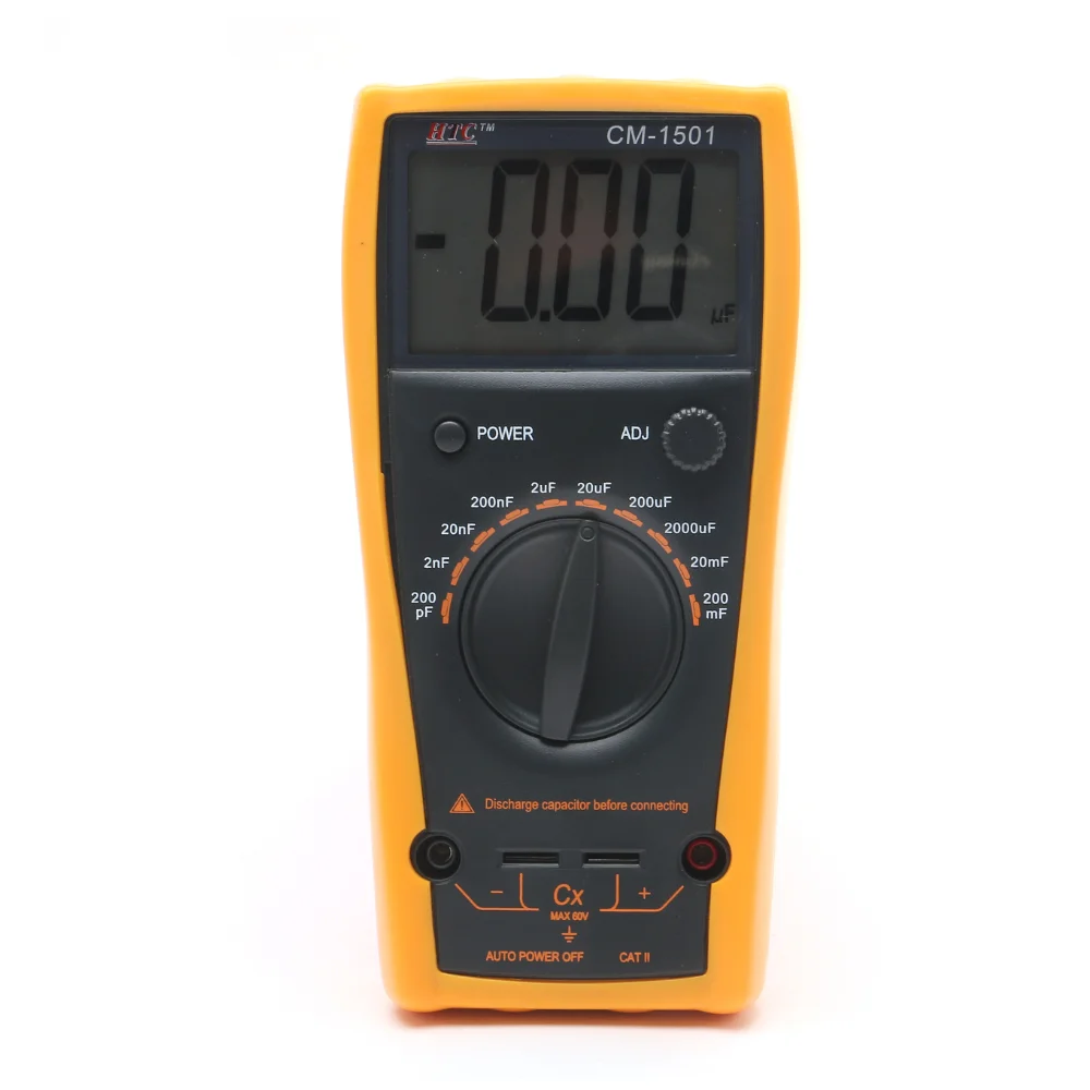 HTC Instruments CM-1501 Capacitance Digital Meter 200mF