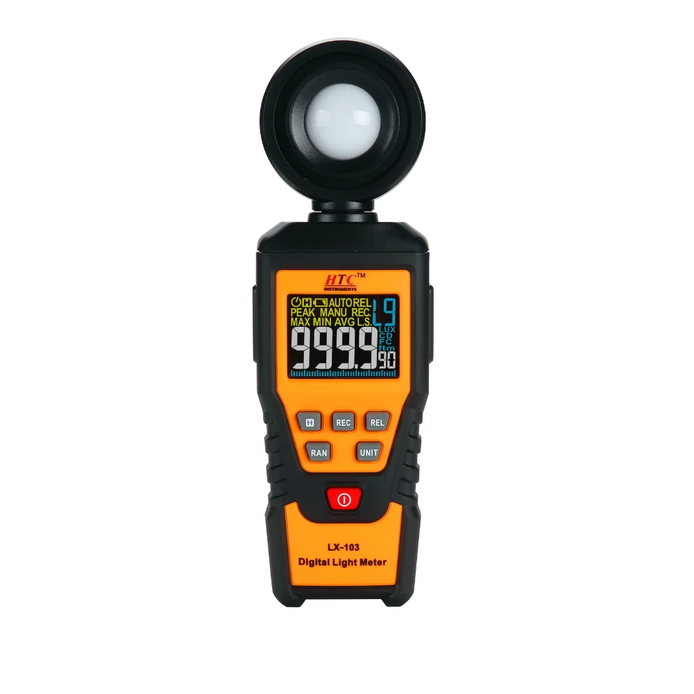 HTC Instruments LX-103 200,000 Digital LUX Meter+FC