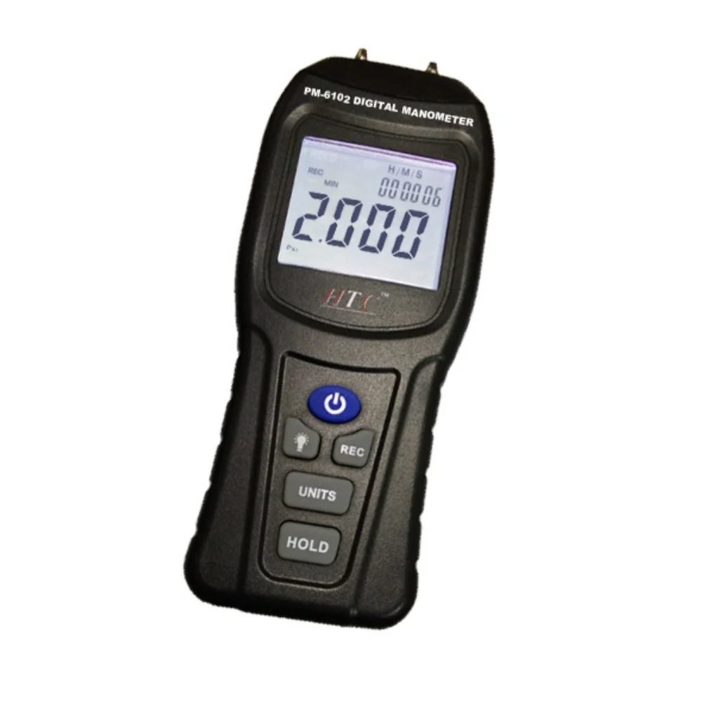 HTC Instruments PM-6102 Digital Manometer, 2Psi