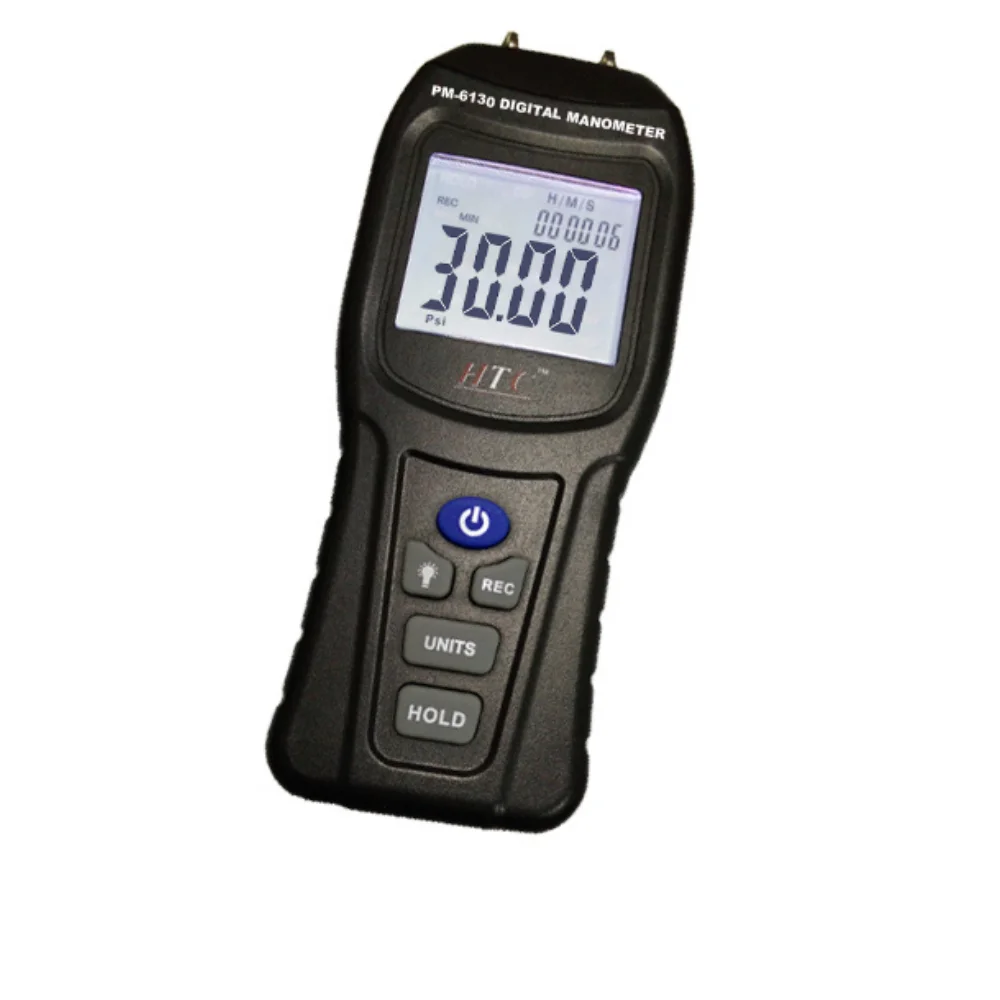 HTC Instruments PM-6130 Digital Manometer, 30Psi