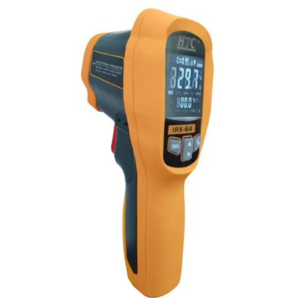 HTC Instruments IRX-64 Dual Contact & Infrared Thermometer, 1050°C, 30 to 1 (D:S)