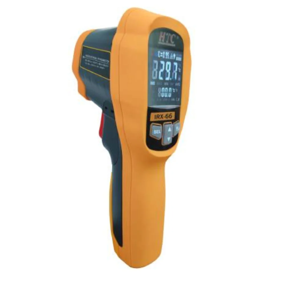 HTC Instruments IRX-66 Dual Contact & Infrared Thermometer, 1550°C, 30 to 1 (D:S)