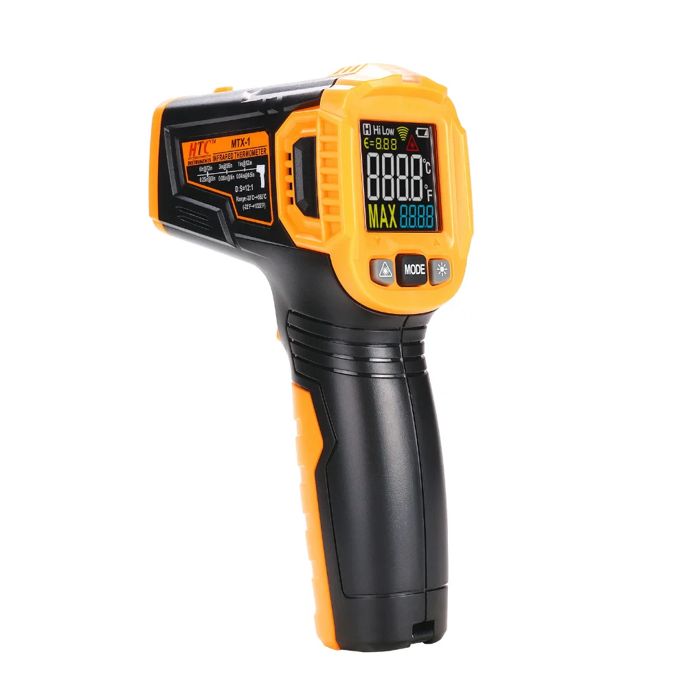 HTC Instruments MTX-1 Infrared Thermometer, 550°C, 13 to 1 (D:S)