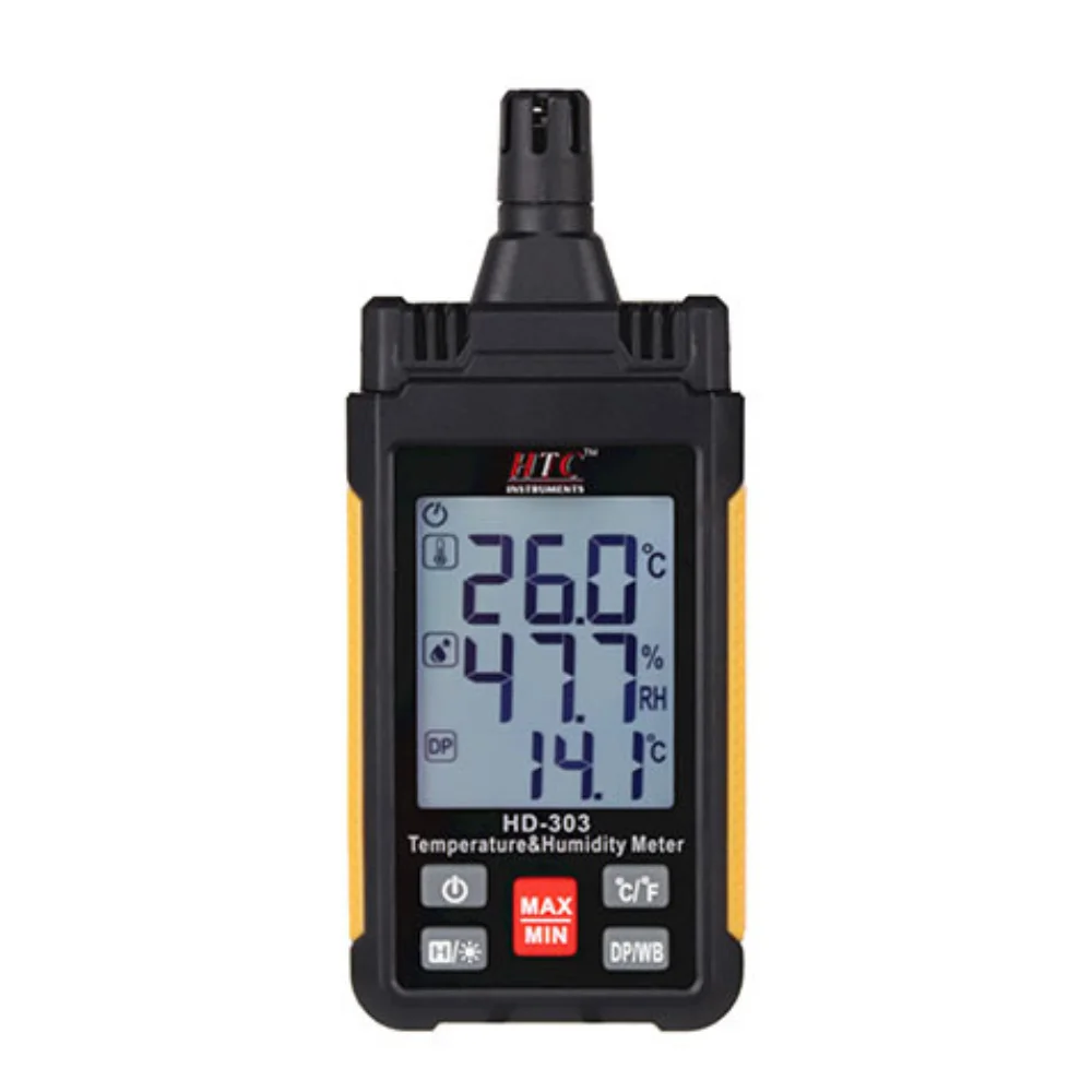 HTC Instruments HD-303 Mini Hygrometer 0-100% RH, 60°C