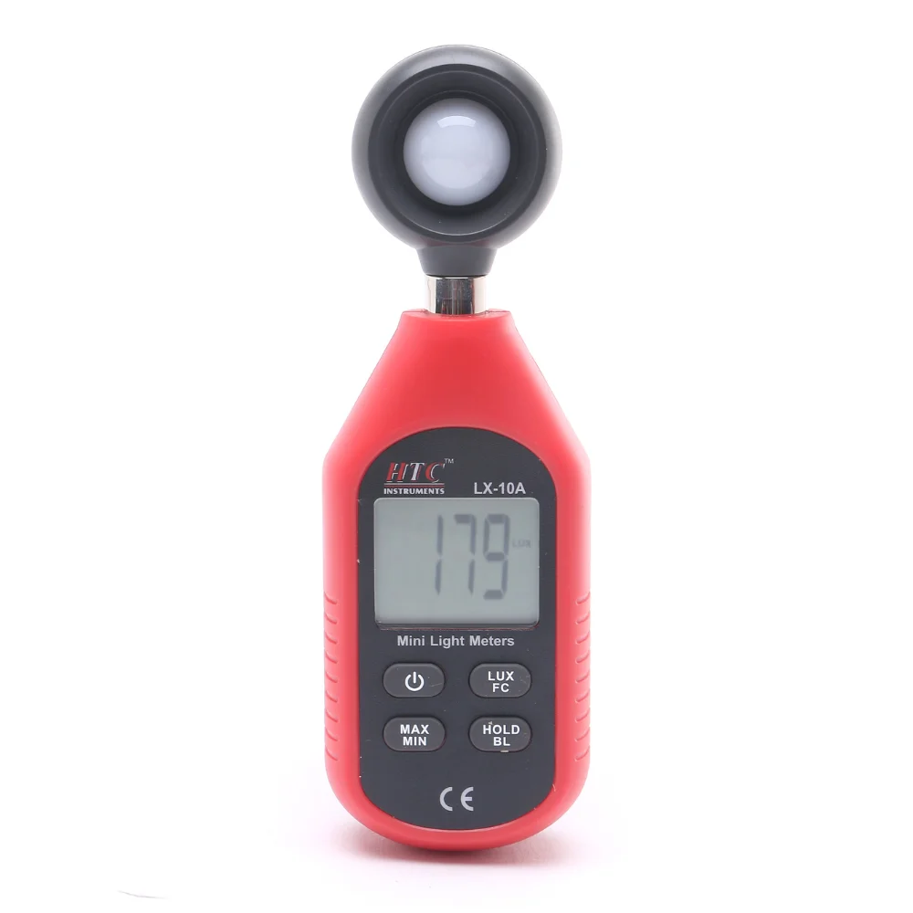 HTC Instruments LX10A Mini LUX Meter 0-199,999 Lux