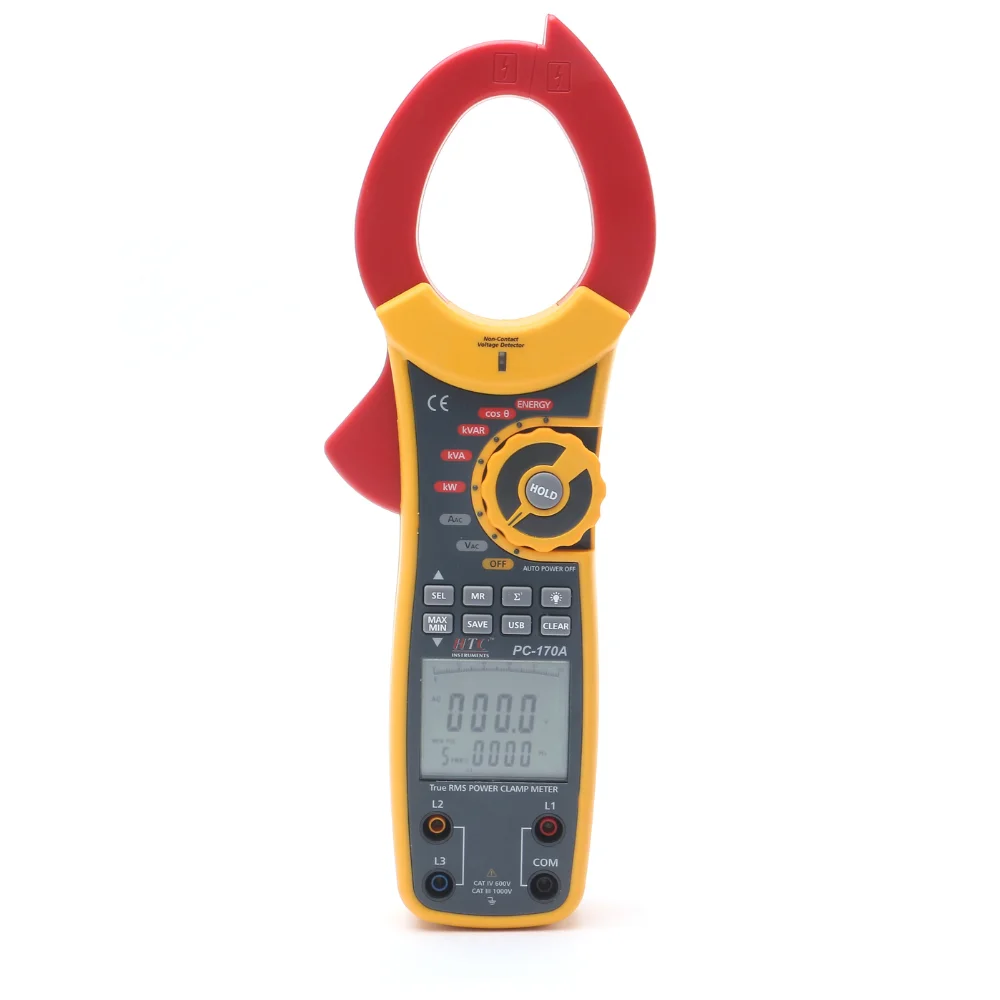 HTC Instruments PC-170A Power Clamp Meter 750 V AC, 1000 A AC