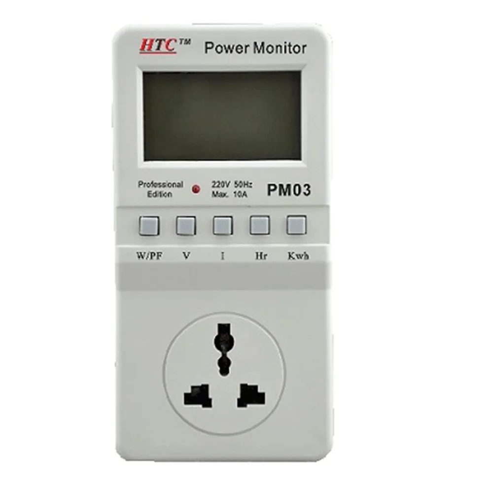 HTC Instruments PM-03 Power Monitor 10 A AC 265 V 2200 W PM-03