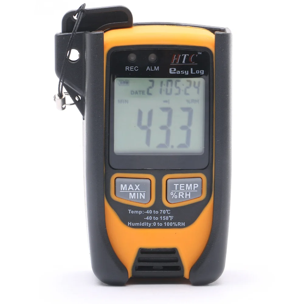 HTC Instruments L1 EASY LOG Temperature and Humidity Data Logger, 70Â°C