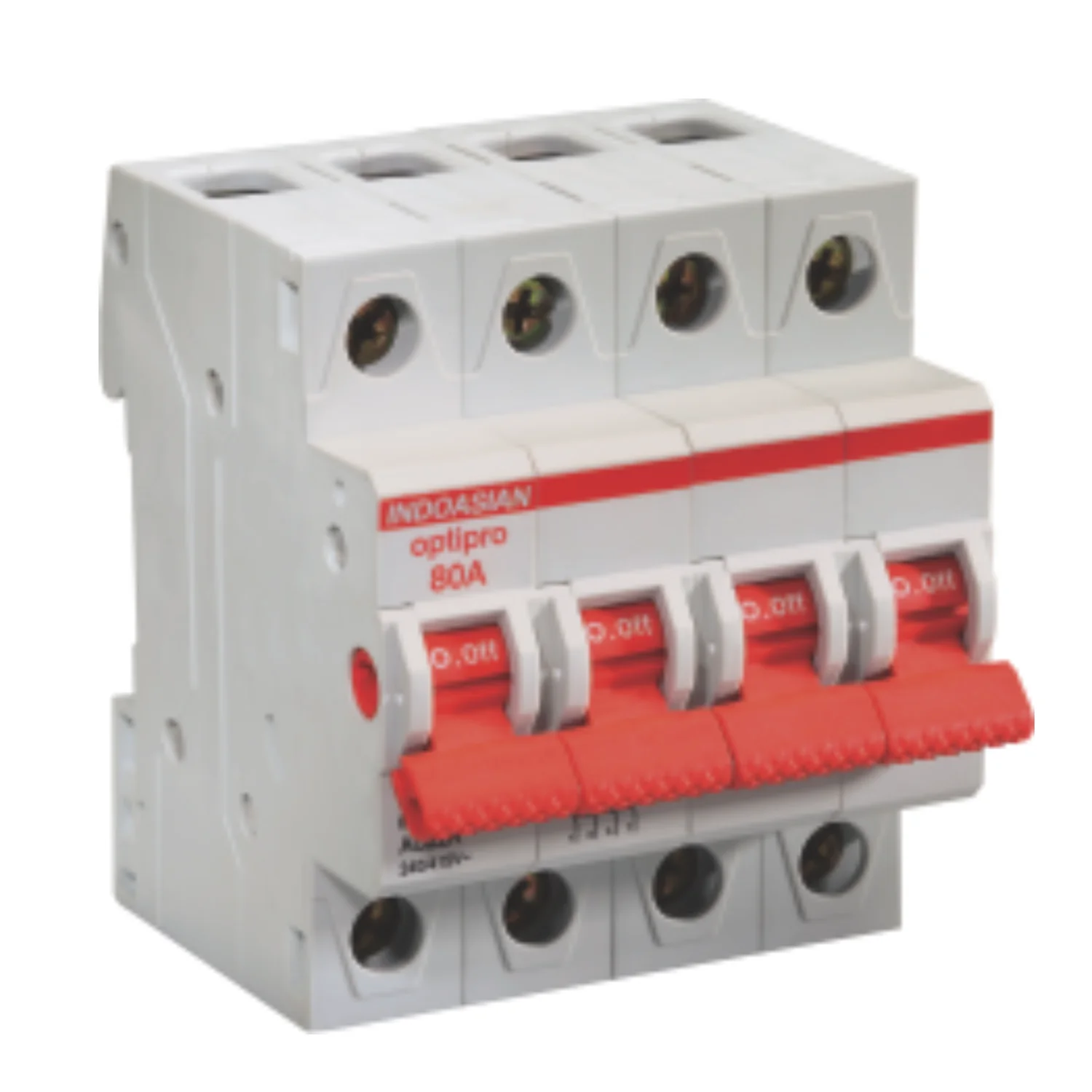 Indoasian Optipro MCB Isolator 63 A 4 Pole MCB 811561