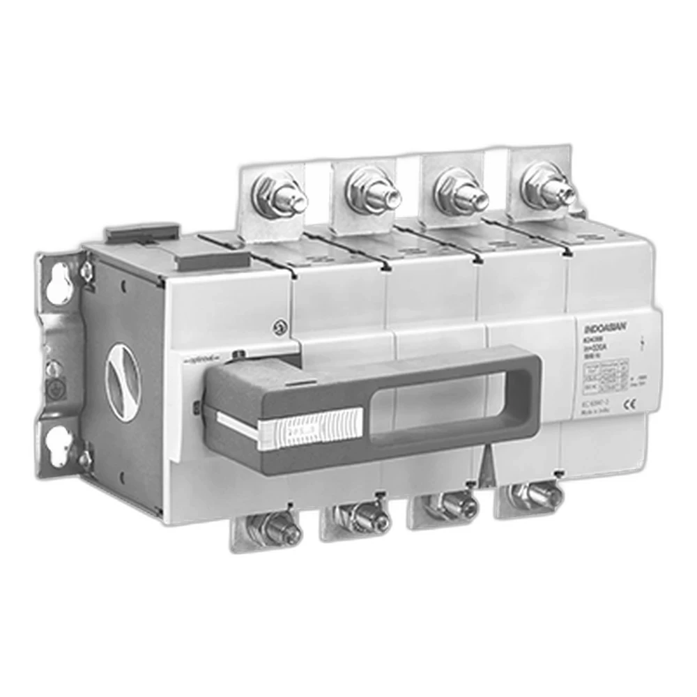 Indoasian Optinova Onload Changeover Switch 100 A 4 Pole Open Execution 415 V AC 824183