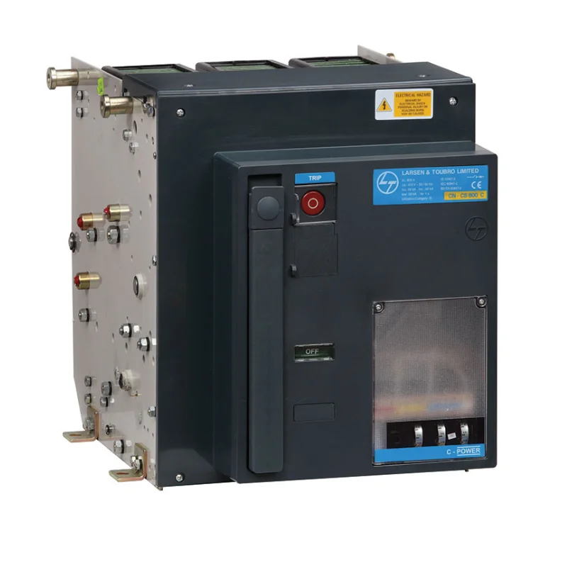 L&T Switchgear C-POWER S1  2500 A  4 Pole  60 kA  Electrical Draw Out  O/L  S/C & E/F  Microprocessor Based SR18G ACB SL96077OOOO