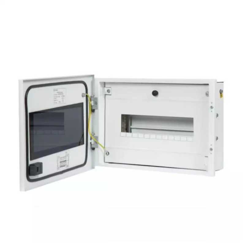 L&T Exora Distribution Board 4 Way 2 IC + 2 OG Module SPN Single Door - Glazed IP 43 DBSPN004GD