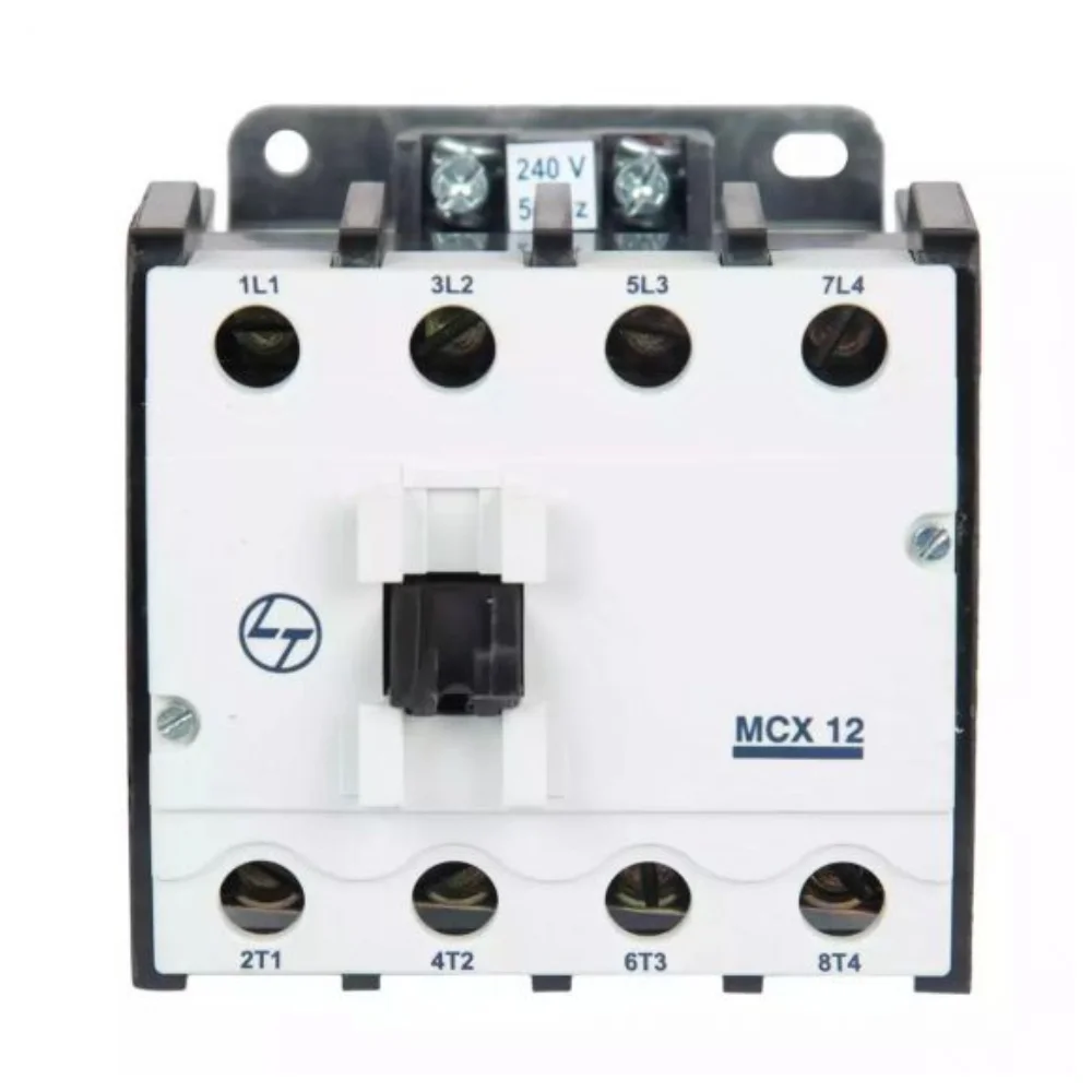 L&T Switchgear MCX 12 Power Contactor 63 A 4 Pole 415 V AC AC1 Duty CS97014DOOO