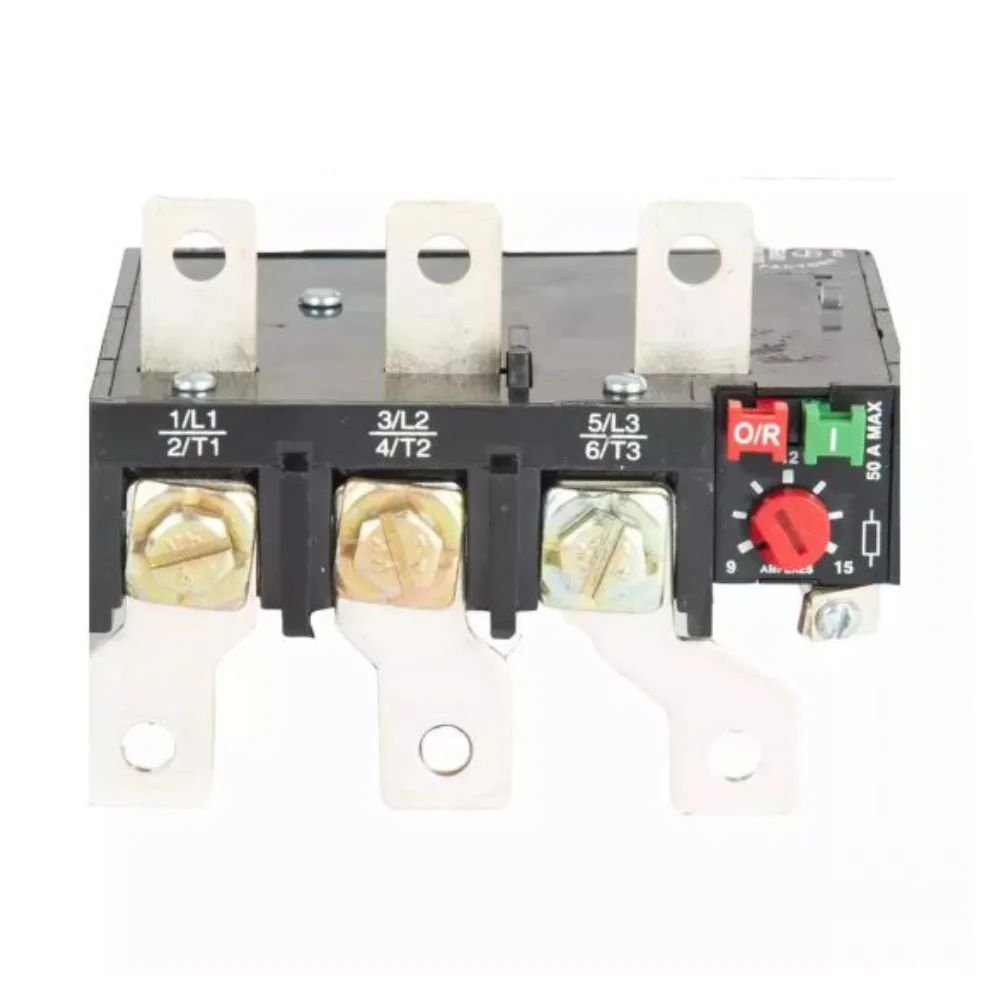 L&T MN 5 Thermal Overload Relay 30 - 50 A Direct Mounting Auto/Manual Reset Suitable For MNX50 to MNX80 Contactor SS94136OOGO