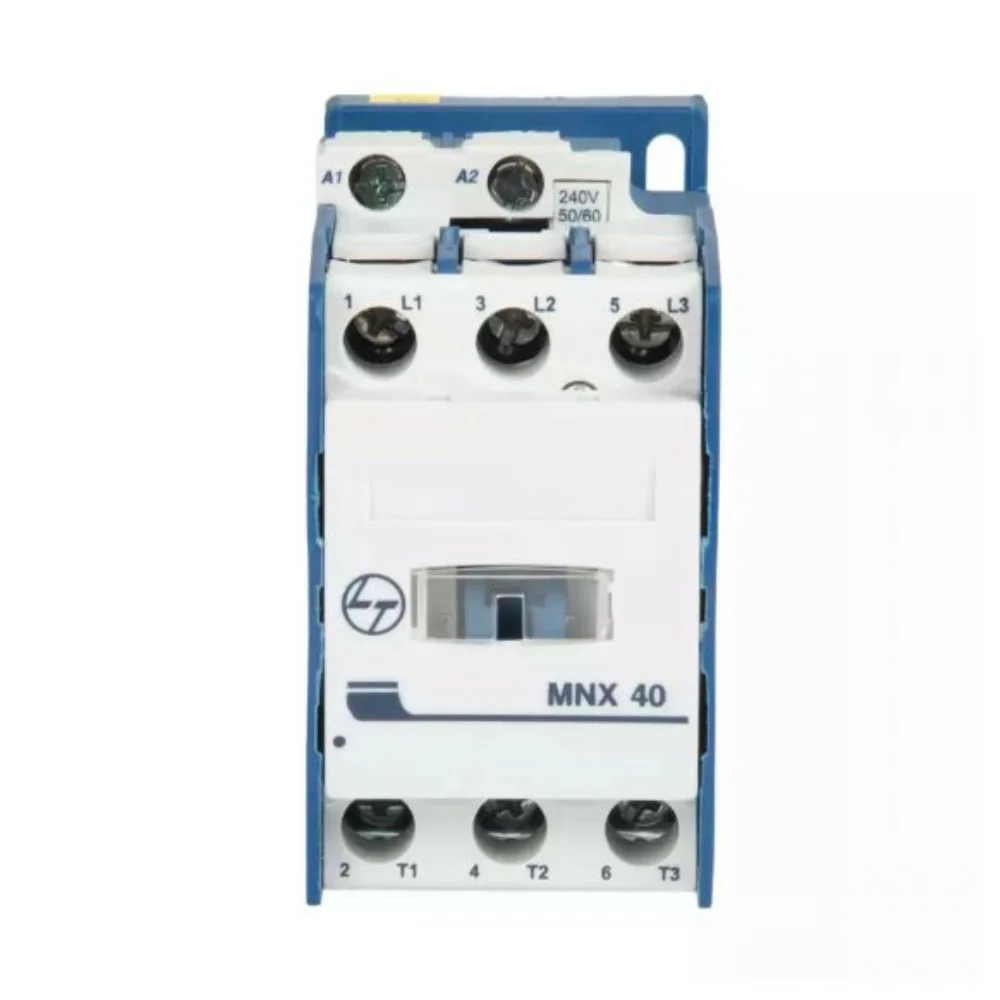 L&T Switchgear MNX 40 Power Contactor 40 A 3 Pole 415 V AC AC3 Duty CS94190DOOO