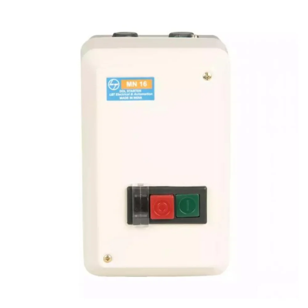 L&T Switchgear MN 16 DOL Starter 3 Phase 415 V AC 10 HP (7.5 kW) Coil Voltage 360 V AC 50Hz SS94351C