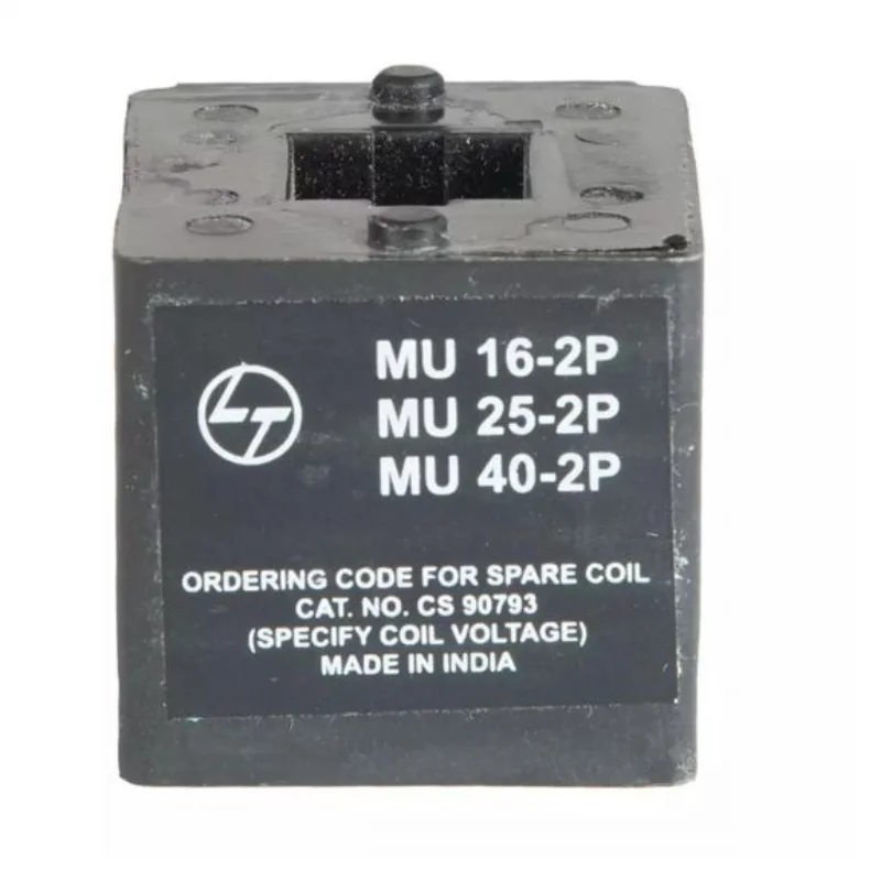 L&T Switchgear MU Spare Coil 220 V AC Suitable For MU16-2P MU252-2P MU40-2P Contactor CS90793KOOO
